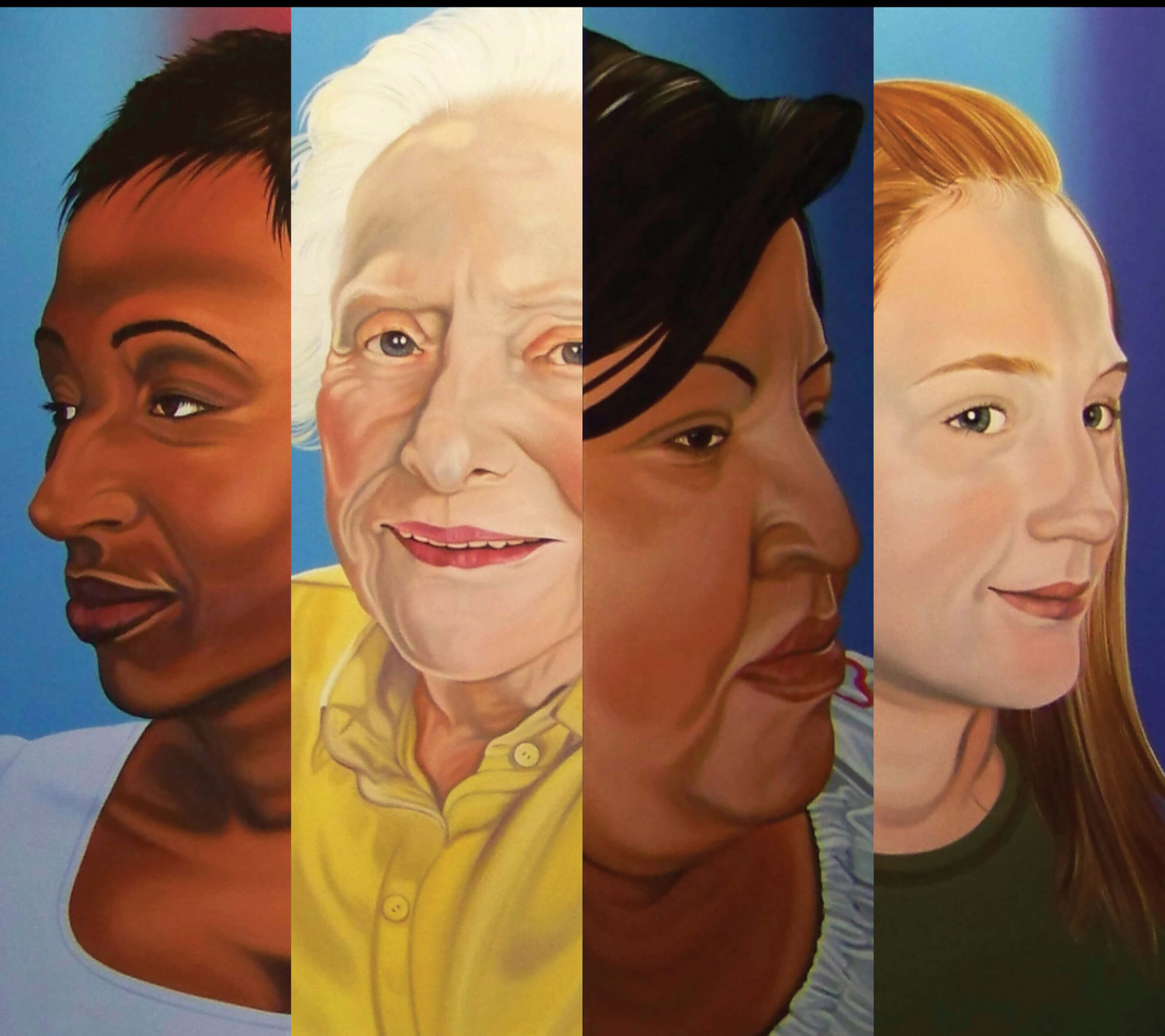 Mural at the Women's Center in Fort Worth